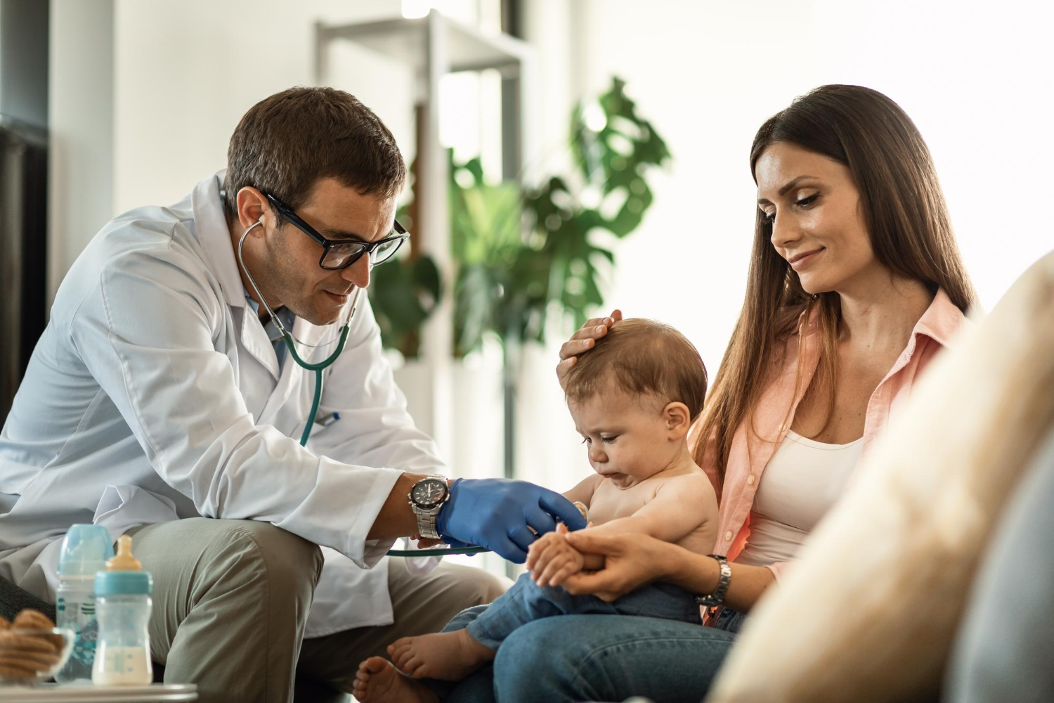 Friendly healthcare consultation